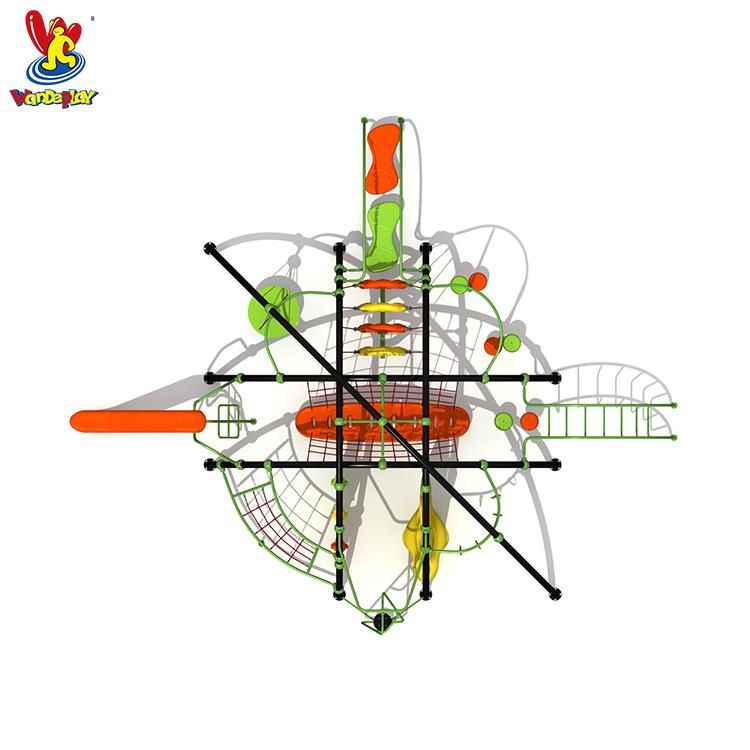 Kids Outdoor Playground for Sale Children Outdoor Toy Climbing Rope Amusement Park Equipment