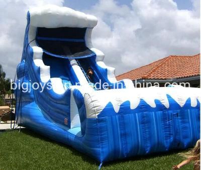 Spindrift Inflatable Water Slide with Big Pool for Kids