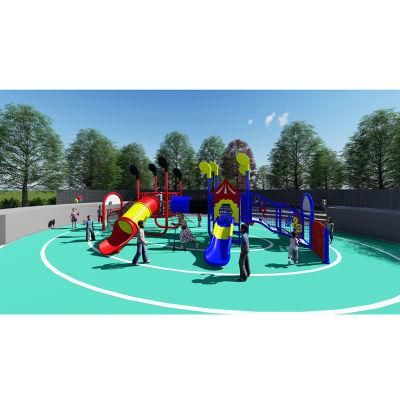 Magic Music Theme Plastic New Outdoor Playground for Sale