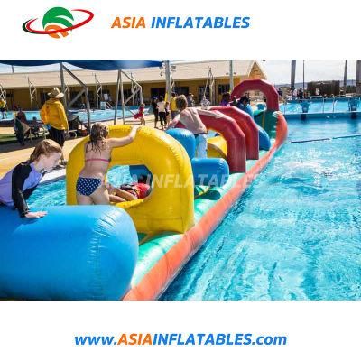 Funny Obstacle Course Inflatable Water Park Game for Outdoor Equipment
