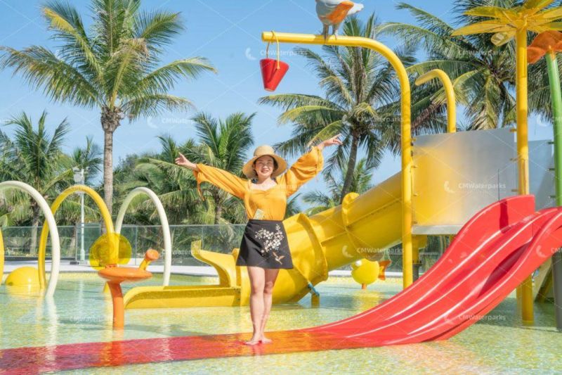 Hot Sale Fiberglass Water Slide Outdoor Luoyue Hotel, Beiluowan, Yangjiang Hotel