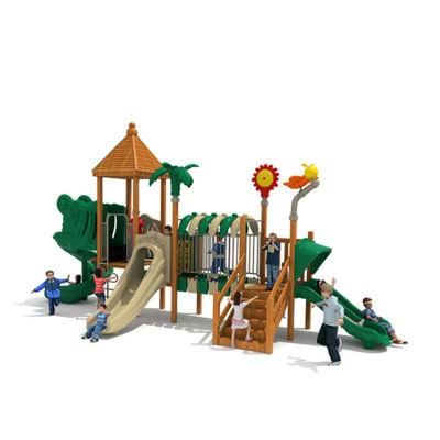2018 Hot Sell Eco-Friendly Kids Wooden Outdoor Playground Equipment for Sale
