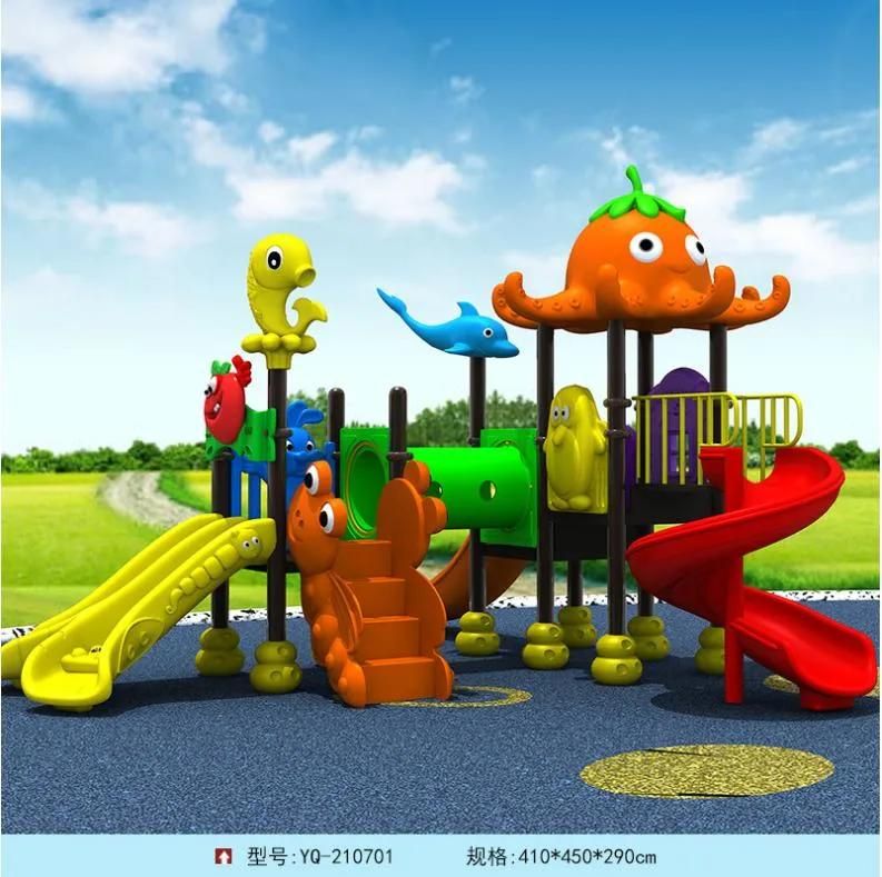 Children′s Slides Outdoor Large Toy Kindergarten Slides Plastic Play Equipment Combination