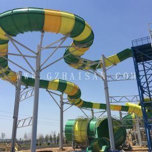 Fiberglass Water Slide Design and Water Park Design in China