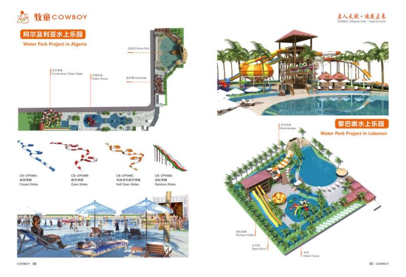 Amusement Park Water Slide /Pool Water Slide /Kids Water Parks
