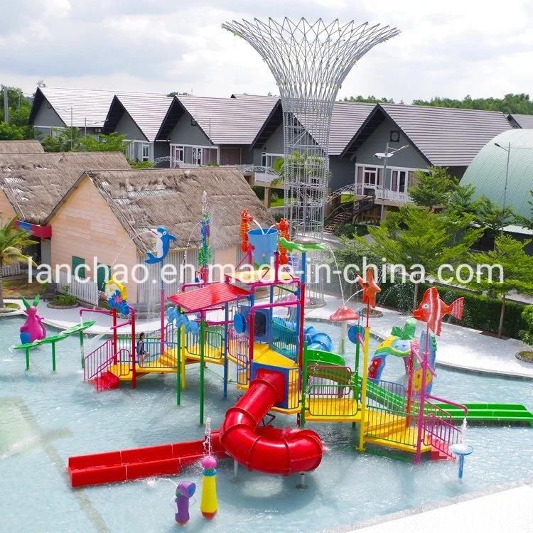 Popular Attractive Slide Waterpark Playground