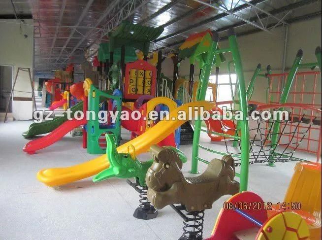 Plastic Outdoor Playground with Slide (Ty-70551)