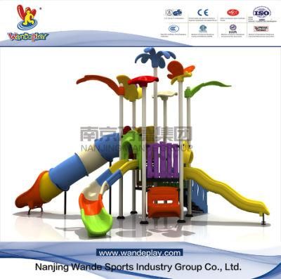 Plastic Slide Games Amusement Park Children Outdoor Playground Equipment