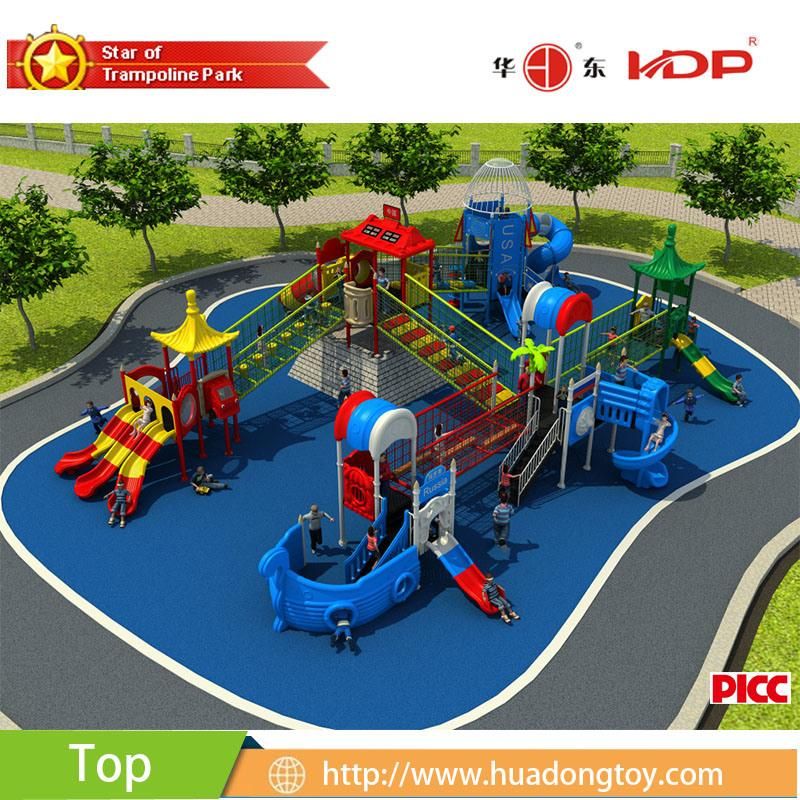 Outdoor Children Playground Dream of Pleasure Island Series for Park