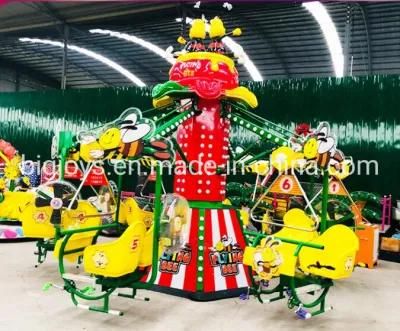 Top Quality Amusement Rides Flying Bees Chair Magic Bike Children Games