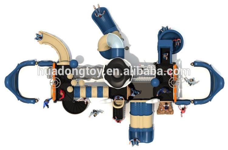 Children Outdoor Playground Combined Slide