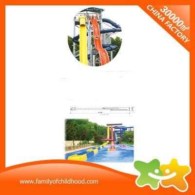 Large Irritative High Speed Vertical Slide Amusement Park for Kids and Adults