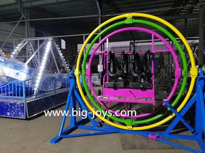 2/4/6 Seats Amusement Human Gyroscope for Sale