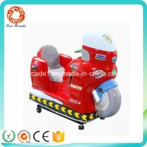 Arcade Equipment Coin Operated Red Motor Bike Kiddie Ride Game Machine