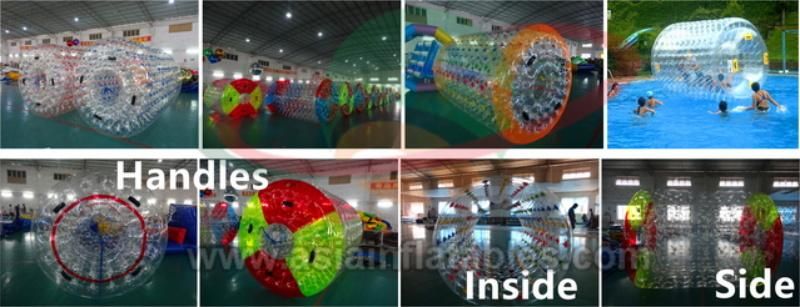 Custom Inflatable Water Wheel Pool Inflatable Water Roller Ball for Sale