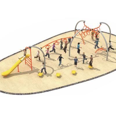 Farmhouse Outdoor Playground Climbing Net Kids Park Sports Equipment Ho65