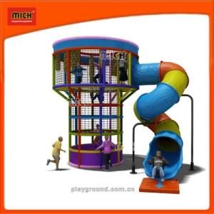 Indoor Soft Amusement Park Playground with Kid Spider Tower