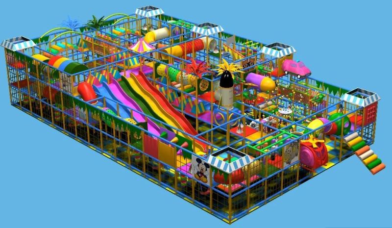 High Quality Indoor Soft Playground for Children (TY-100403-2)