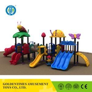Professional Manufacturer Provides Big Outdoor Playground with Slides