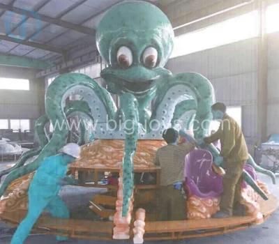Cheery Manufacturer Playground Equipment Amusement Park Machine Big Octopus Ride for Sale