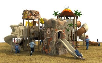 Ancient Tribe Series Outdoor Kids Slide Playground Equipment