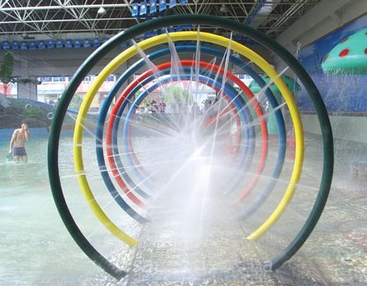 Colorful Amusement Kids Ring Spray Water Park Equipment (TY-71197)