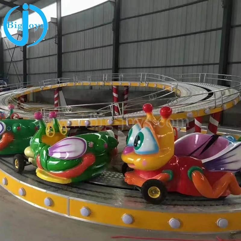 Hot Sale Kiddie Rides Electric Track Train Mini Shuttle in Amusement Park with High Quality