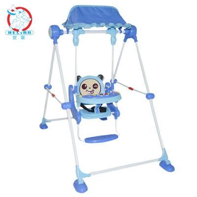 Blm 2021 New Children&prime;s Swing Wholesale Manufacturers for Straight Folding Children&prime;s Swing with Music Box