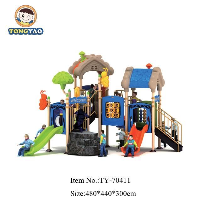 2017 New Design Outdoor Playground (slide) (TY-70431)