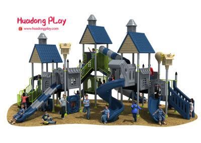 Most Popular Children Outdoor Playground Plastic Slides