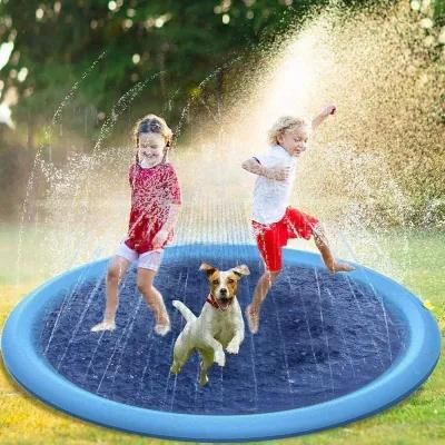 Pet Bathtub Dog Swimming Pool Dog Bathtub Paddling Pool Folding Bathtub Pet Sprinkler Mat