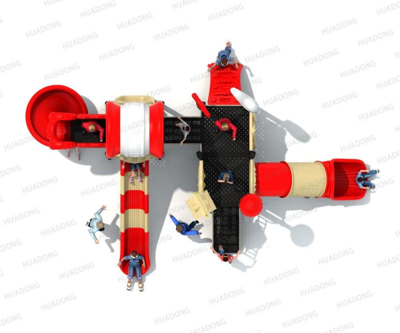 House Series Small Playground Kids Outdoor Slide Equipment