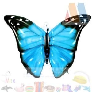 PVC Blow up Blue Color Butterfly Pool Float Island