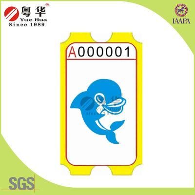 High Quality Ticket Printing Customized Design and Factory Supply