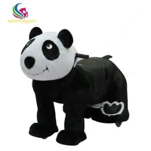 Amusement Electric Walking Stuff Plush Skin Animal Rides for Kids