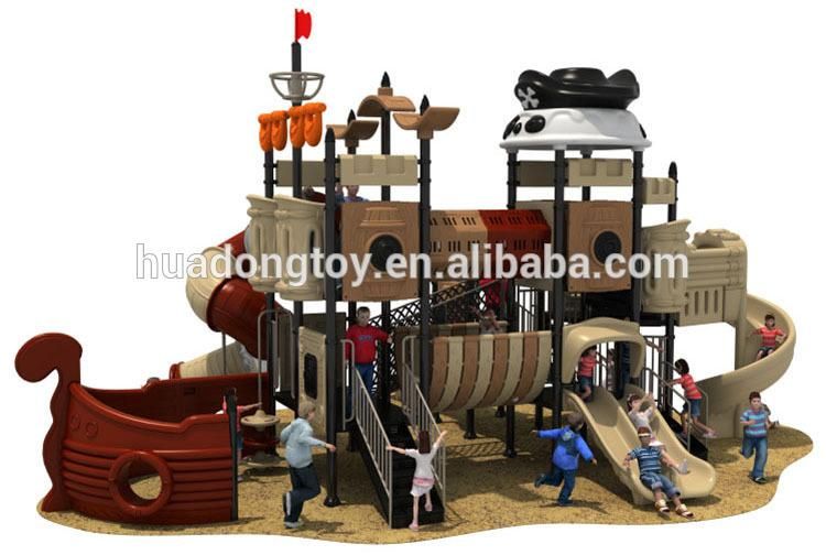 New Style Outside Playground Plastic Slide