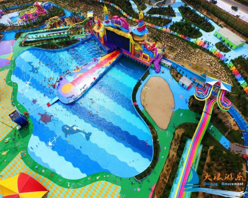 Outdoor Water Park Equipment for Tsunami Pool