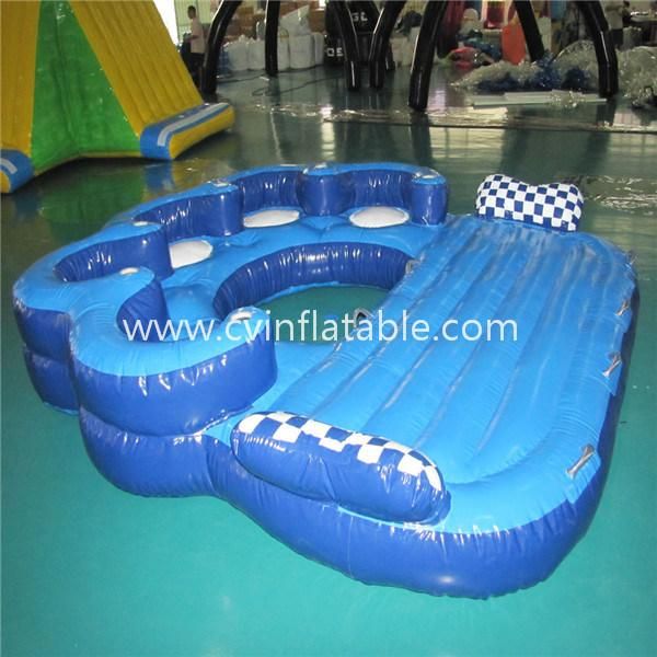 Inflatable Water Floating Bed Chair Inflatable Float Island