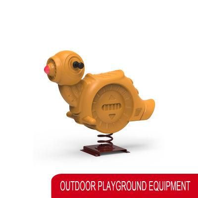 Funny Amusement Park Outdoor Playground Cheap Plastic Horse Spring Rocking Rider Toys