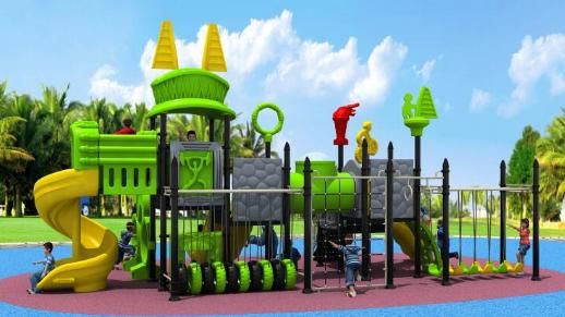 New Design Manufacturer for Children Kids Outdoor/Indoor Playground Big Slides for Sale Sports Series New Moedels 2016 HD16-107A