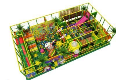 Large Kids Soft Play Equipment, Big Fiber Glass Slide Hot Sale Indoor Playground