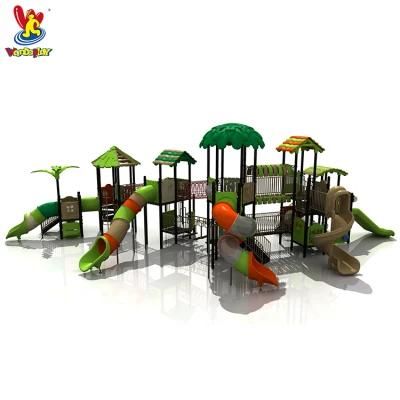 GS TUV City Park Combined Slide Kids Games Plastic Toy Indoor Amusement Play Ground Children Outdoor Water Park Playground Equipment