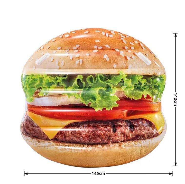 Burger Pool Float Giant Inflatable Pool Float Hamburger
