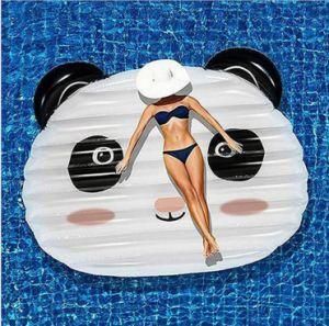 Giant Inflatable Panda Bear Pool Float Mat