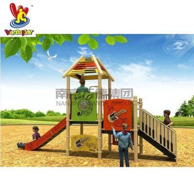 Commercial Park Plastic Castle Kids Large Playground Equipment Park Slide