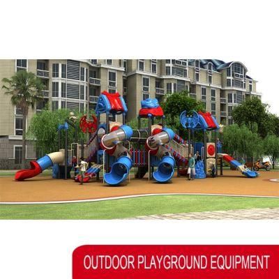 2022 Commercial Park Children Plastic Slide Outdoor Equipment Playground