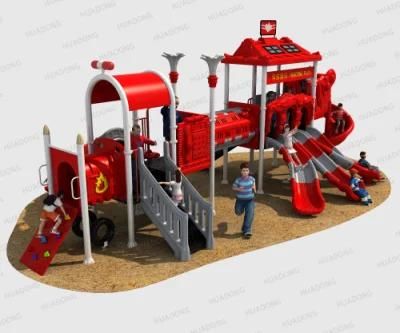 Fire Control Series Hot Sale Outdoor Slide Big Playground for Children